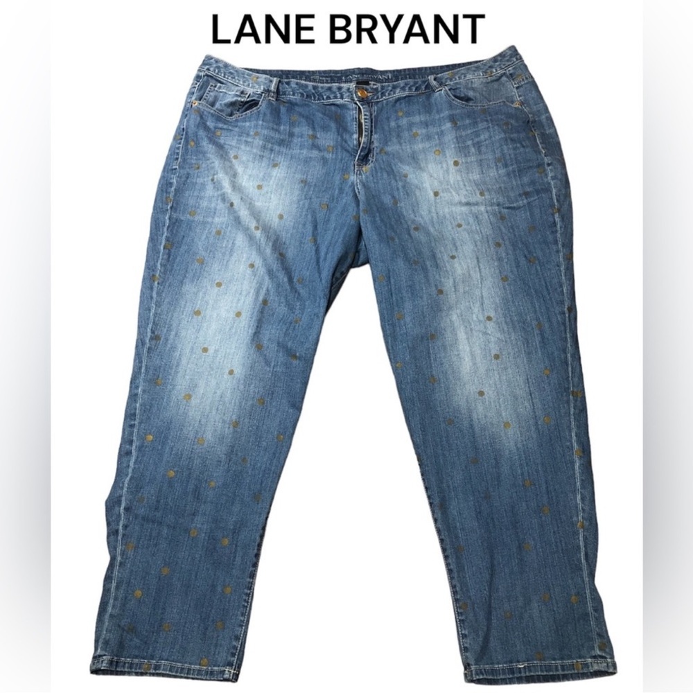 LANE BRYANT low rise boyfriend jeans